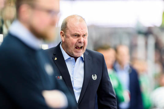 Oskarshamns tränare Per-Erik Johnsson