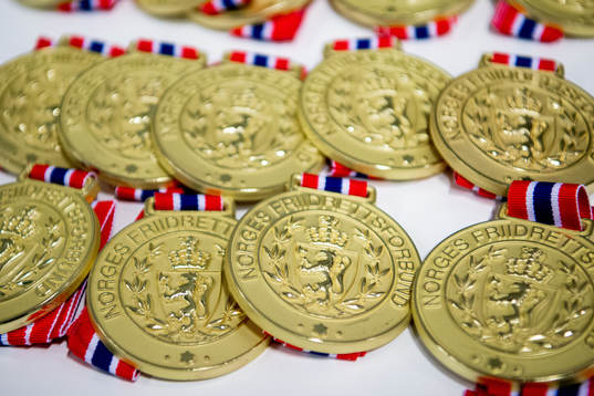 The gold medals
