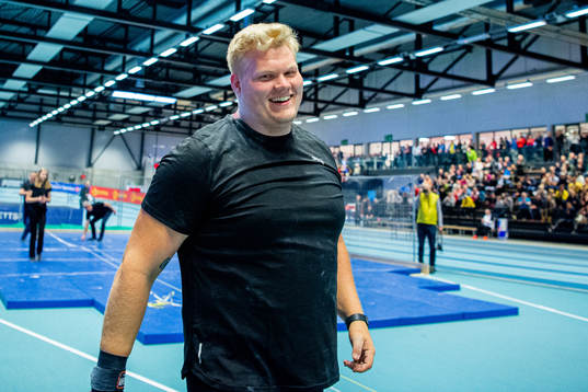 Marcus Thomsen of Norway reacts