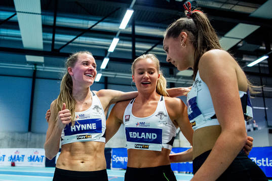 Hedda Hynne, Malin Edland and Solveig Cristina Hernandez