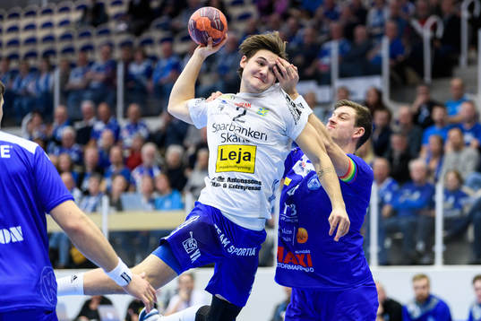 Ystads IFs Ludvig Hallbäck och Alingsås Niclas Barud