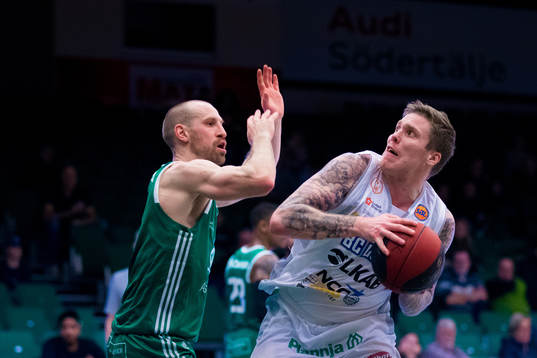 Södertäljes Martin Pahlmblad och Luleås Axel Nordström