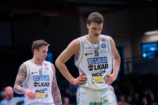 Luleås Anton Kobylak-Berglund och Axel Nordström deppar