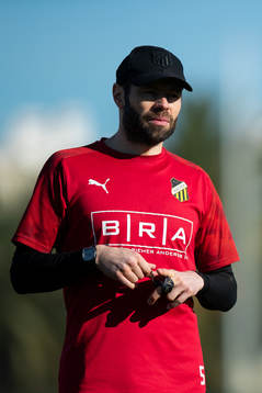 Häckens tränare Andreas Alm