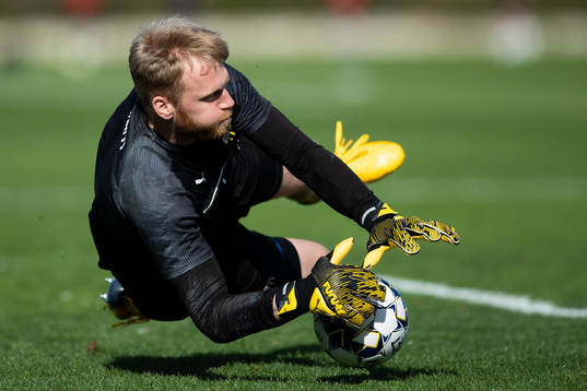 Häckens målvakt Peter Abrahamsson
