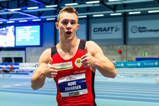 Mathias Hove Johansen of Norway