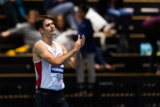 Vladimir Vukicevic of Norway celebrates