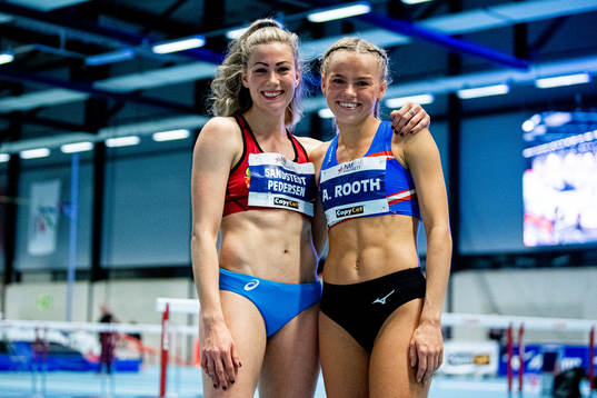 Isabelle Pedersen and Andrea Rooth of Norway