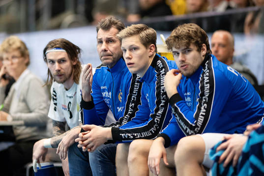 Redbergslids assisterande tränare Magnus Wislander