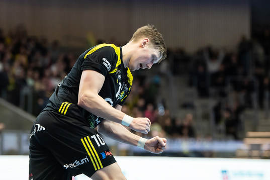 Sävehofs Christoffer Brännberger jublar