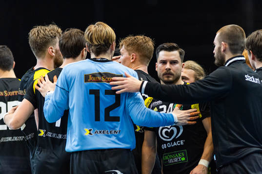 Sävehofs spelare jublar