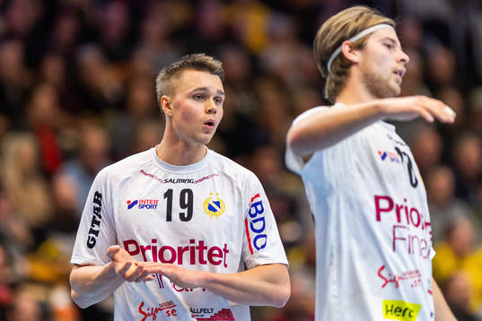 Redbergslids Emil Mellegård och August Wiger
