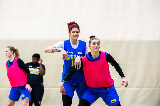 Amanda Zahui and Josefin Vesterberg