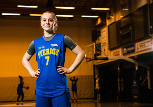 Klara Lundquist poses for a portrait