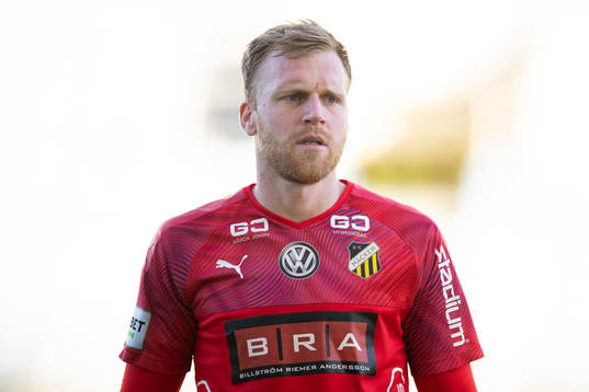 Goalkeeper Peter Abrahamsson of Häcken