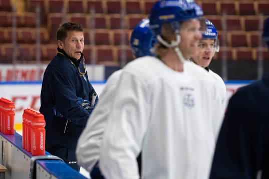 Leksands tränare Ulf Samuelsson