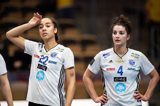 GT Söders Flavia Johansson och Fatos Kücükyldiz deppar