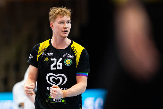 Sävehofs Jonathan Edvardsson jublar