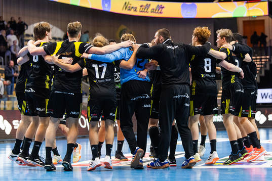 Sävehofs spelare jublar