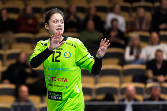 Sävehofs målvakt Clara Wolf