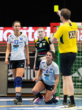 GT Söders Moa Marklund varnas och Fatos Kücükyldiz