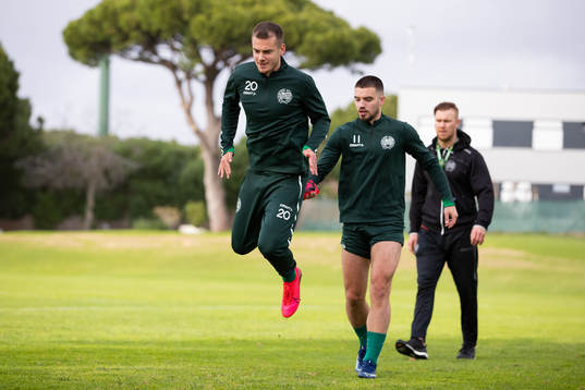 Hammarbys Alexander Kacaniklic och Vladimir Rodic