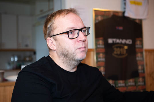 Nya tränaren Per-Arne Lundqvist i Kungsbacka DFFs