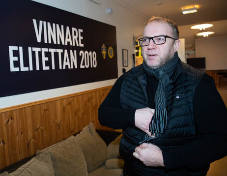 Nya tränaren Per-Arne Lundqvist i Kungsbacka DFFs