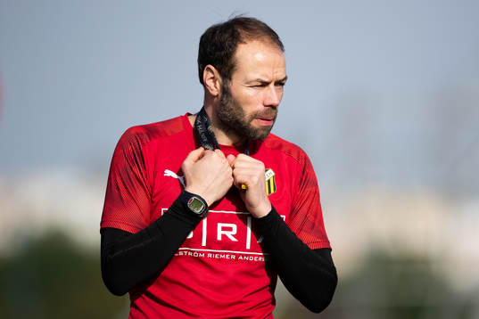 Häckens tränare Andreas Alm