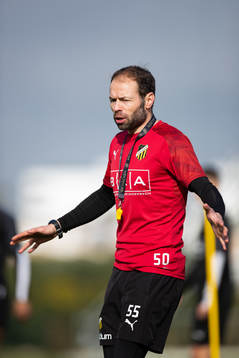 Häckens tränare Andreas Alm