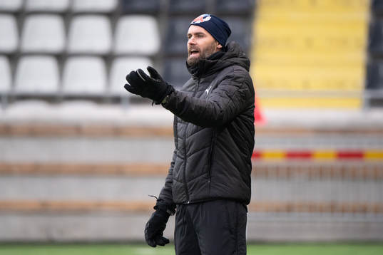 Helsingborgs tränare Olof Mellberg