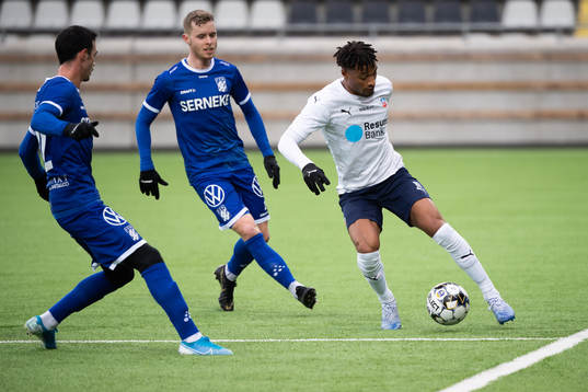 IFK Göteborgs Giorgi Kharaishvili och Victor Wernersson