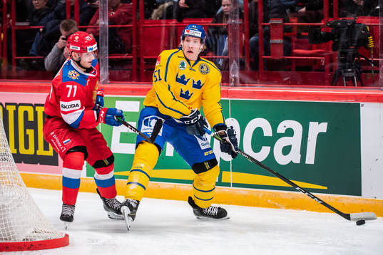 Ivan Morozov of Russia and Emil Sylvegård of Sweden