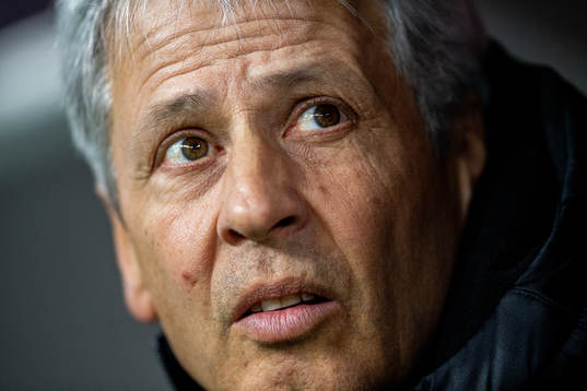 Lucien Favre, head coach of Borussia Dortmund