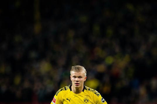 Erling Braut Haaland of Borussia Dortmund