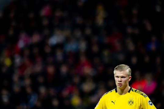 Erling Braut Haaland of Borussia Dortmund