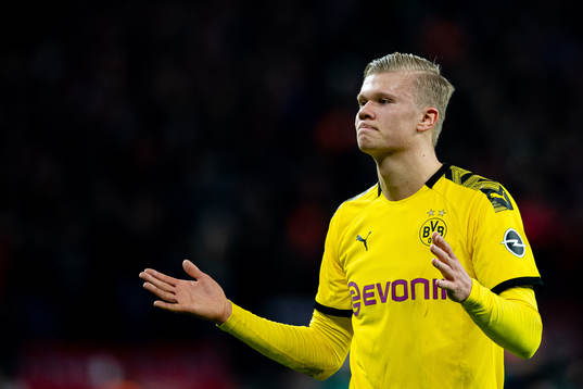 Erling Braut Haaland of Borussia Dortmund