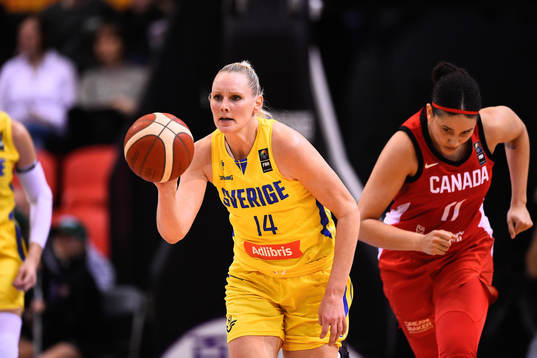 Louice Halvarsson of Sweden