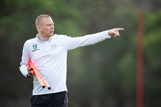 Hammarbys tränare Stefan Billborn