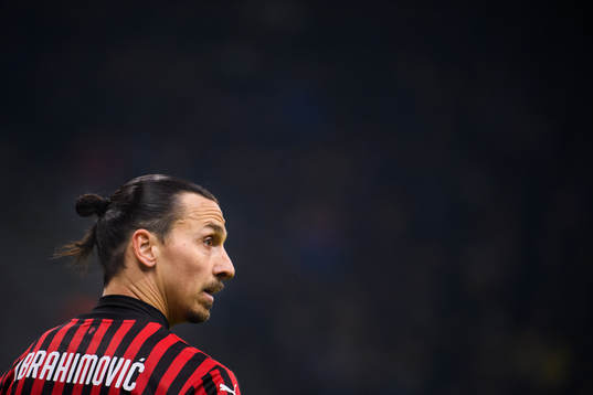 Zlatan Ibrahimovic of Milan