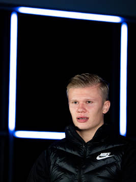 Erling Braut Haaland of the Norwegian national football team
