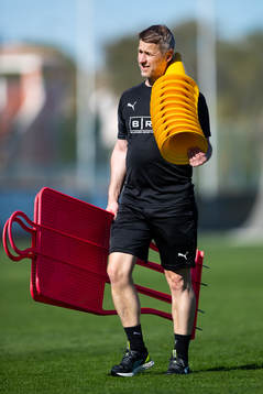 Häckens materialförvaltare Kjell-Ove Johansson
