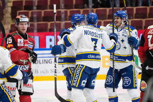 Leksands Daniel Olsson Trkulja jublar