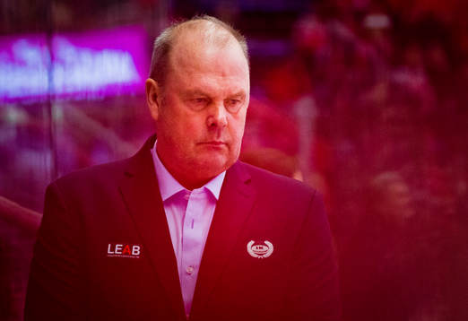 Oskarshamns tränare Per-Erik Johnsson