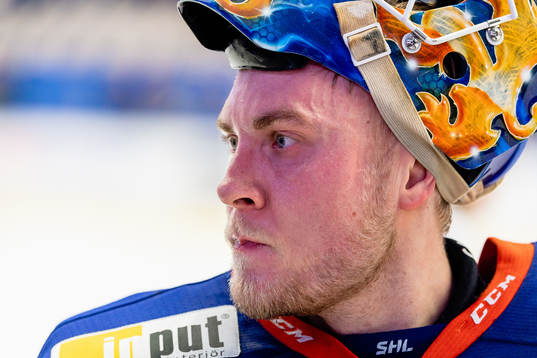 Växjös målvakt Viktor Andrén