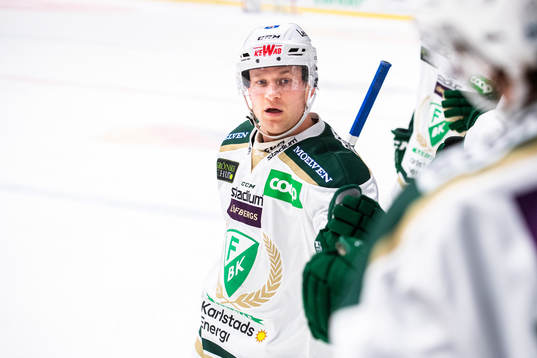 Färjestads Marcus Nilsson jublar