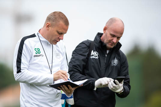 Stefan Billborn, head coach, of Hammarby
