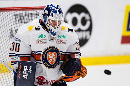 Växjös målvakt Viktor Fasth