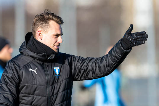 Malmö FFs assisterande tränare Daniel Bäckström