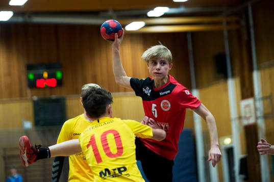 Löddes Felix Nygren i matchen mellan Vinslöv och Löddes